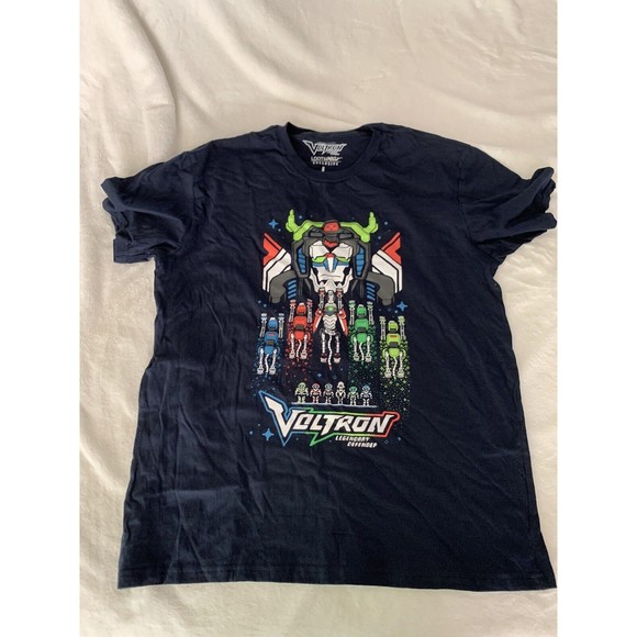Loot Crate Exclusive Voltron & Super Mario 1981-Shirt Size L Men's New - Picture 1 of 6